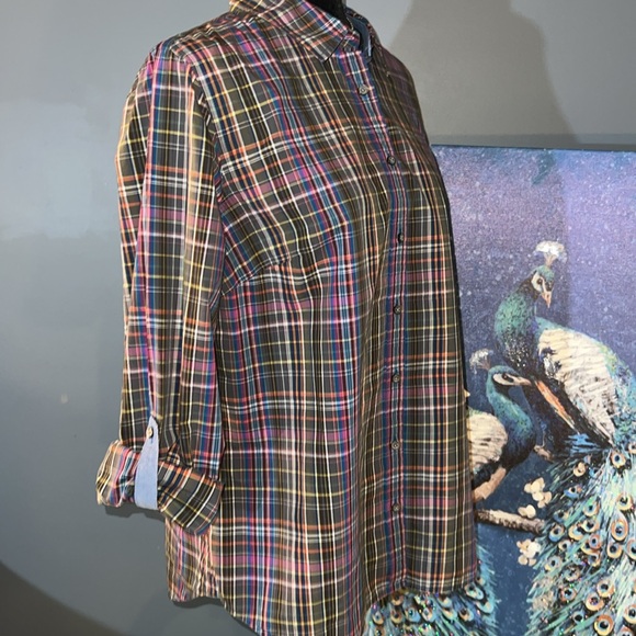 Talbots Size 14 Button Down Shirt - Picture 6 of 13